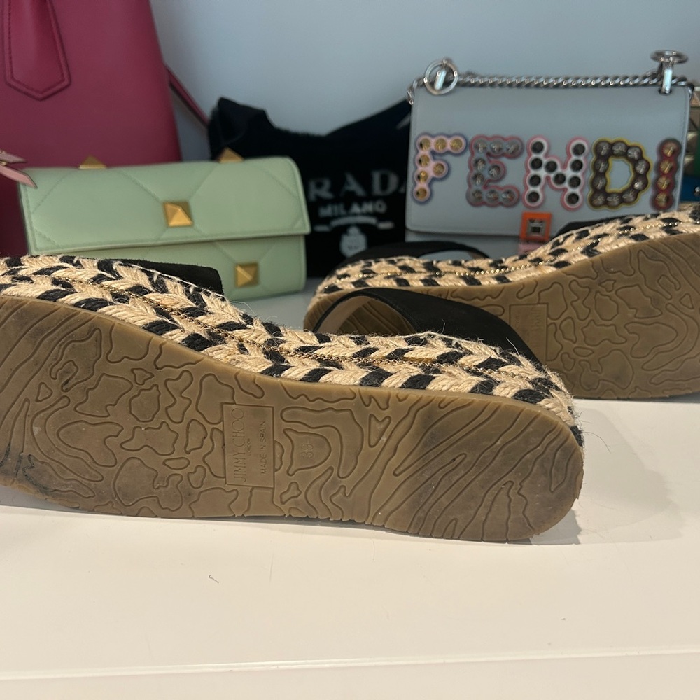 Jimmy choo suede espadrilles - Picture 5 of 7